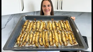 Мойва в Духовке Съедается как Семечки!!! / Мойва Самый Простой Рецепт / Fried Capelin Recipe