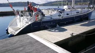 RYA Day Skipper: Boat Handling - Springing off in Rhu