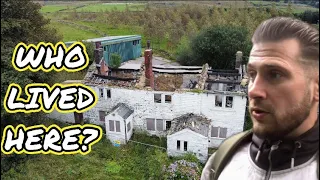 Exploring Abandoned Farm House | Warning Do Not Try This!! Unsafe Building.