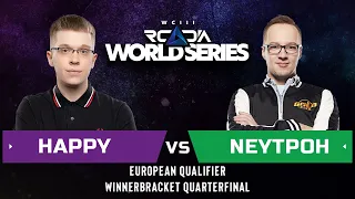 WC3 - RWS Europe - WB QF: [UD] Happy vs. Neytpoh [NE]