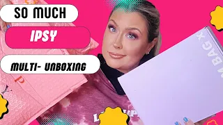 MULTI IPSY UNBOXING | IPSY PAID AND PR UNBOXING | HOTMESS MOMMA MD