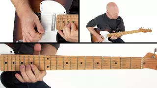 🎸 Blues Soloing Guitar Lesson - Ice Man Solo with Licks - Oz Noy