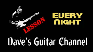 LESSON - Every Night by Paul McCartney