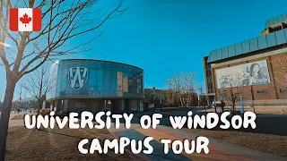 UNIVERSITY OF WINDSOR CAMPUS TOUR | BEST PLACES TO STUDY, CAMPUS GYM & MORE #universityofwindsor