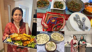 Humarey ghar aye Maami or Mamoo ||How to organise quick Dawat || Dawat vlog  @PulwashaCooksofficial