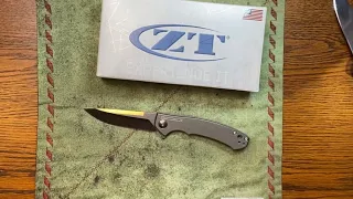 Zero Tolerance ZT 0450 Sinkevich knife review!!
