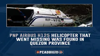 BUMAGSAK NA CHOPPER NG PNP