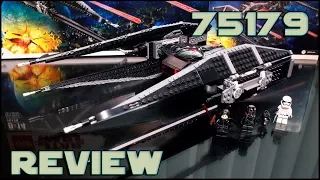 Lego Star Wars 75179 Kylo Ren's TIE Fighter Review | Обзор Лего Звёздные Войны 75179 СИД Кайло Рена