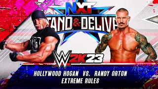 WWE 2K23 - Hollywood Hogan VS Randy Orton - Extreme Rules Match