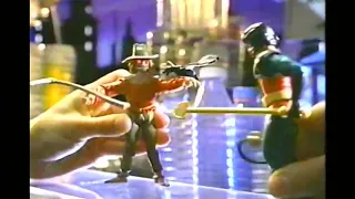 Batman The Animated Series Bat-Singal Jet, Infrared Batman, Ninja Robin, Scarecrow Toy Commercial