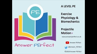 AQA A Level PE Projectile Motion