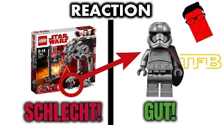 Reaktion auf Brickstorys Top 10 der schlechtesten Lego Sets mit guten Minifiguren