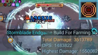 Soul Knight Prequel Highest DPS Stormblade Endgame Build For Farming