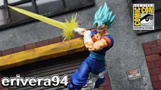 SH Figuarts SUPER SAIYAN GOD BLUE VEGITO Vegetto SDCC 2018 Exclusive Dragon Ball Z Figure Review