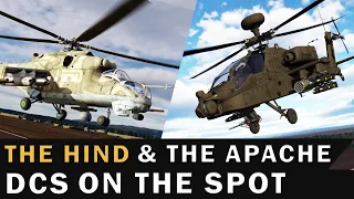 DCS The AH-64D APACHE and the MI-24P HIND l The next attack helicopters ON THE SPOT