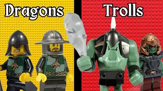 I built MEDIEVAL ARMIES in LEGO! LEGO castle army collection