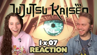 Why is Satoru so CUUUUTE !?? Jujutsu Kaisen 1x07 "Assault" - REACTION | First time watching