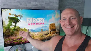 Samsung TU8000 gaming test,Xbox One X with Battlefield V & Far Cry New Dawn