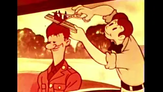 When G.I. Johnny Comes Home (1945) - A WWII Homecoming Celebration | Noveltoons Cartoon