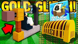 USE this GOLD GLITCH FAST!! | Build a boat for Treasure ROBLOX