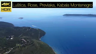 Luštica, Rose, Prevlaka, Kabala [Aerial View] Montenegro Crna Gora May 2023