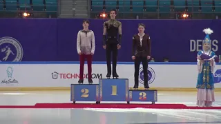 【Men Victory Ceremony】2021 Denis Ten Memorial Challenge Nur Sultan,