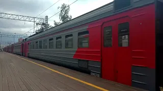 Электропоезд ЭД4М-0362/0329/0236 Сообщением Москва Курская Ольгино Следует в депо!