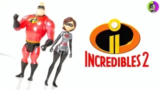 Incredibles 2 | "METALLIC ELASTIGIRL and MR. INCREDIBLE" Figure Review