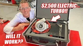 Dyno Testing a $2,500 ELECTRIC TURBO! 48 Volts of BOOST!!