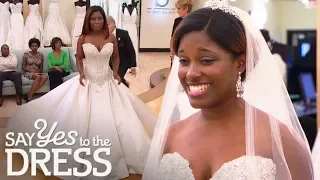 Bride Falls in Love With Satin Princess Ballgown | Say Yes To The Dress Atlanta