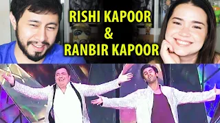 RISHI KAPOOR & RANBIR KAPOOR | IIFA 2012 Performance | Reaction | Jaby Koay & Achara