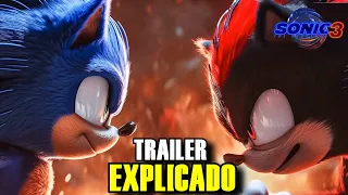 SONIC 3 TRAILER EXPLICADO