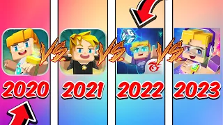 Blockman Go 2020 Vs 2021 Vs 2022 Vs 2023