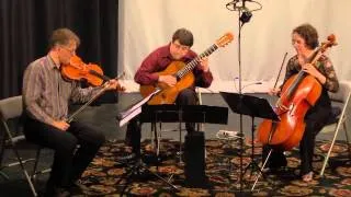 Niccolo Paganini: Terzetto Concertante for viola, cello, and guitar