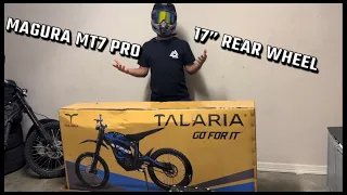 Building, Upgrading and Delivering  a Talaria Sting R!!