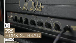 PRS HDRX 20 head Demo