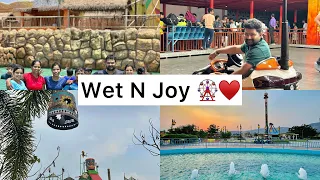 Wet N Joy Water Park Lonavala | India's Largest Wave Pool and Amusement 🎢 Park | Crazy Nilesh