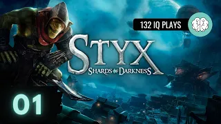 Styx Shards of Darkness Gameplay: Gameplay Walkthrough part 01 (Stealth, Goblin Difficulty)