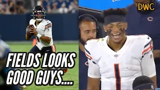 Fields Unloads Insane TD Pass... Bears vs Titans Postgame Reaction