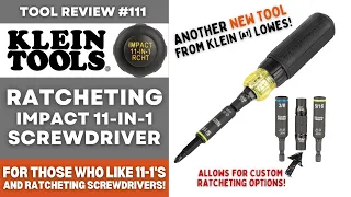 NEW Klein 11-1 RATCHETING Impact Screwdriver 32500HDRT  - 1st Ratcheting 11-1? #tools #klein #review