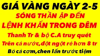 Giá vàng hôm nay ngày 2-5-2024 - giá vàng 9999 hôm nay - giá vàng 9999 - bảng giá vàng 9999 24k 18k