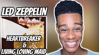 FIRST TIME HEARING | Led Zeppelin - Heartbreaker/Living Loving Maid