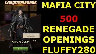 500 more Renegade Ticket Openings (Fluffy 280) - Mafia City