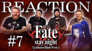 Fate/stay night: Unlimited Blade Works #7 REACTION!! "The Reward for the Fight to the Death"