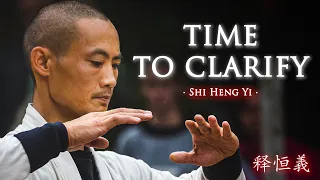 🍵 Tea Talk 🍵 with Shi Heng Yi: Time to Clarify