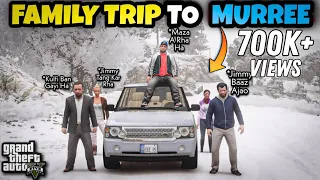 Michael's Family Trip To Murree | GTA 5 | Real Life Mods #66 | URDU |