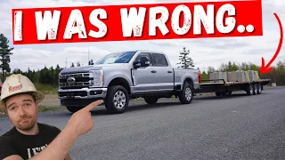 FORD F-250 Superduty 6.7L Powerstroke Diesel Heavy Towing **Heavy Mechanic Review** | I Was WRONG..