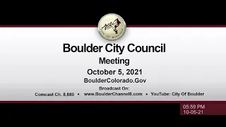 Boulder City Council Meeting 1-18-22