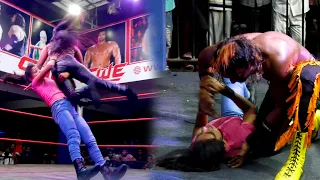 CWE | SURMEET KAUR  VS  AARUSHI | DIVA CHAMPIONSHIP | #thegreatkhali #youtubeindia #cwe