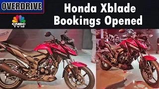 Honda Xblade Bookings Opened | Imported Motorcycles to Cost Less | OVERDRIVE | CNBC TV18